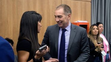 Diego Santilli estuvo presente en la Comisión de Presupuesto.