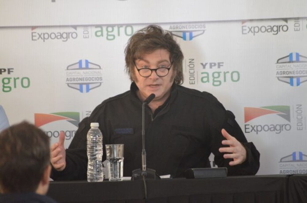 El presidente Javier Milei en Expoagro 2025. - Prensa Expoagro -