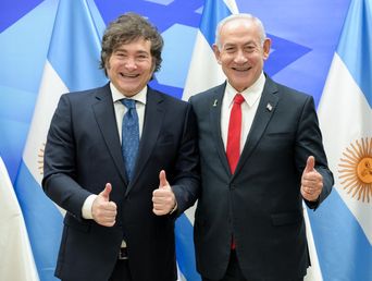 El presidente Javier Milei mantendrá un encuentro con el primer ministro de Israel, Benjamin Netanyahu.