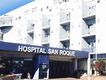 El Hospital San Roque de Gonnet. El Hospital San Roque de Gonnet.