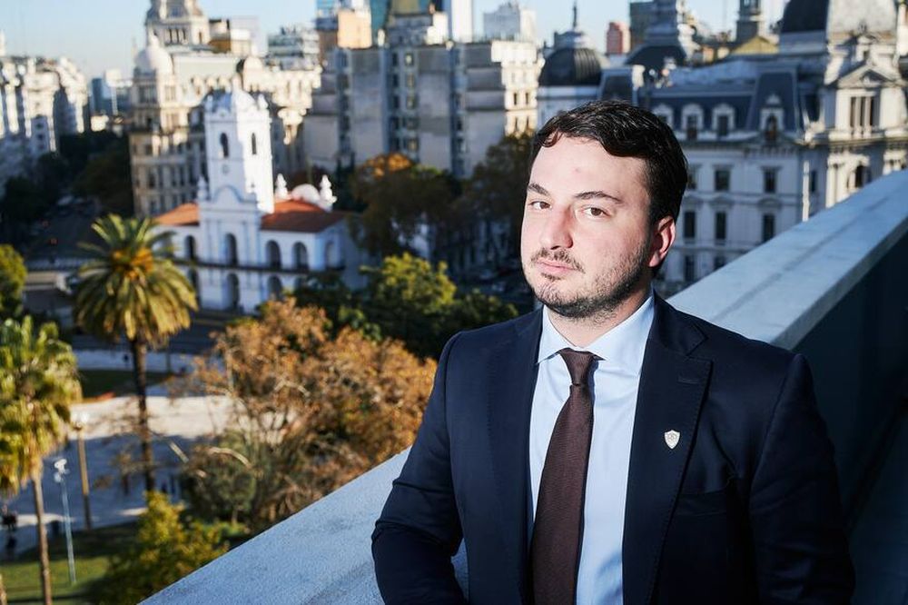 El diputado libertario Agustín Romo.&nbsp;