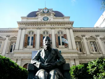 El rectorado de la Universidad Nacional de La Plata. El rectorado de la Universidad Nacional de La Plata.