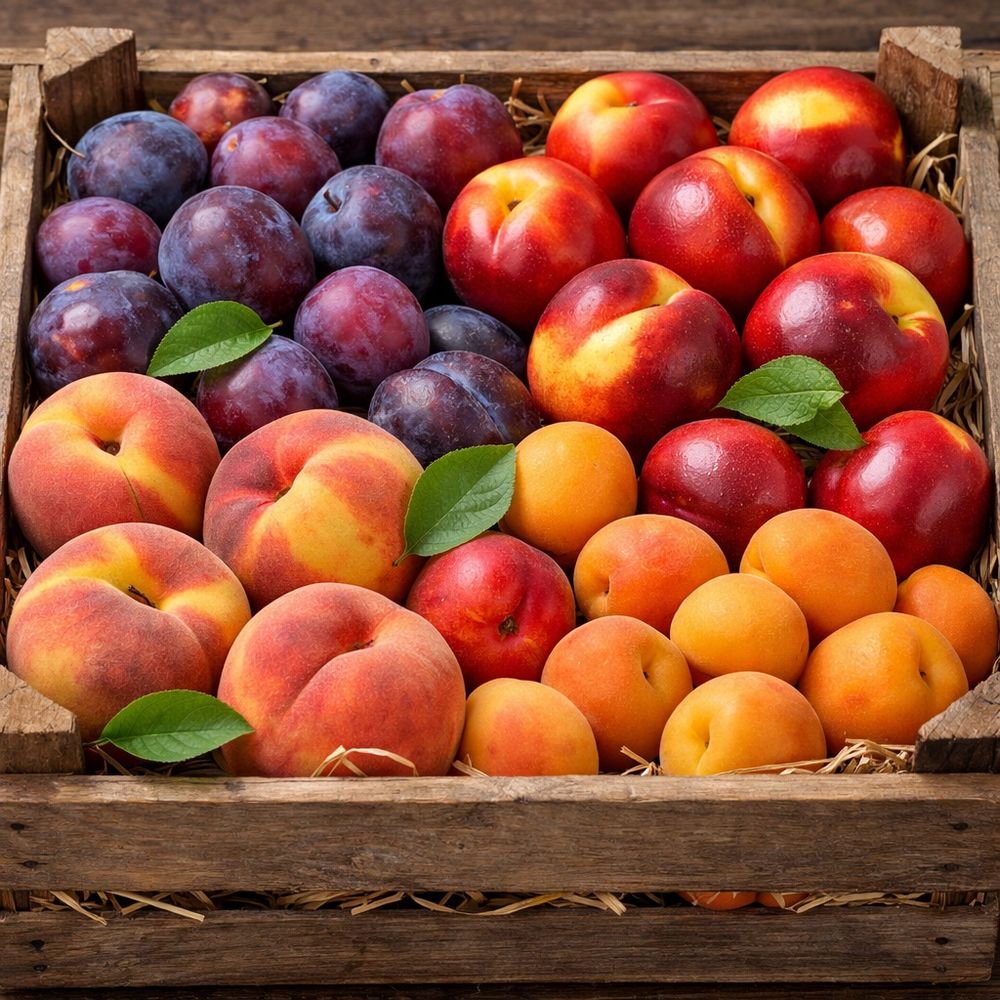 Ciruelas, duraznos, damascos y nectarines, frutas que podrían ser exportadas a China.