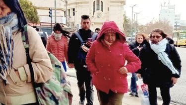 La rotación del viento hacia el sur generará un marcado descenso de las temperaturas.