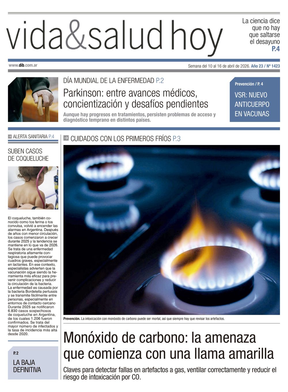 Tapa Vida y salud 1423