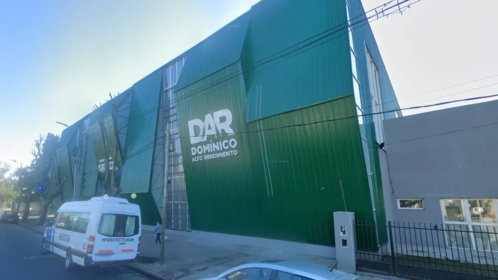 El polideportivo Gatica, en Avellaneda. El polideportivo Gatica, en Avellaneda.