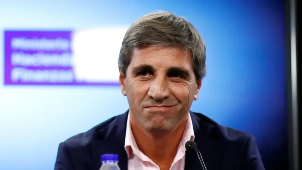 El ministro de Economía, Luis Caputo.