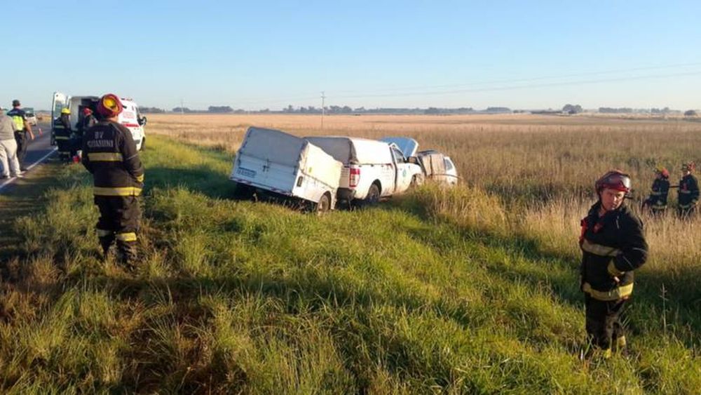 El accidente en la ruta 33. El accidente en la ruta 33.