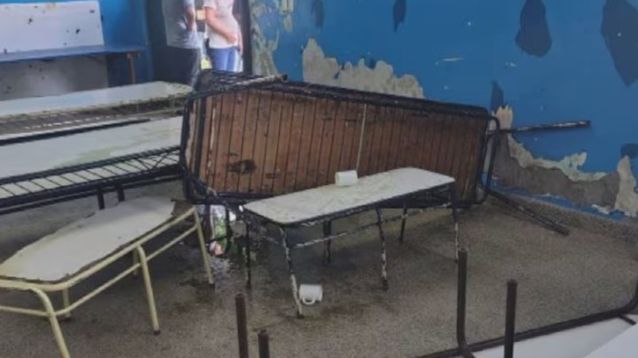 El violento ataque ocurrió en una escuela de Grand Bourg, donde funcionan los tres niveles, primaria, secundaria y jardín de infantes. (Imagen de video)