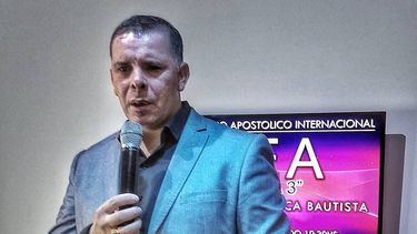 El pastor evangélico Esteban Oviedo.&nbsp;