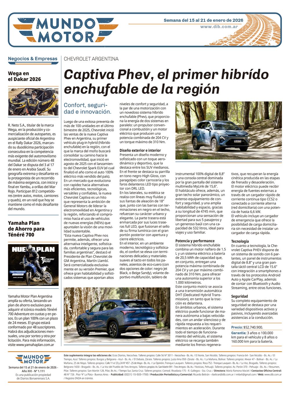 Tapa Mundo Motor 1111