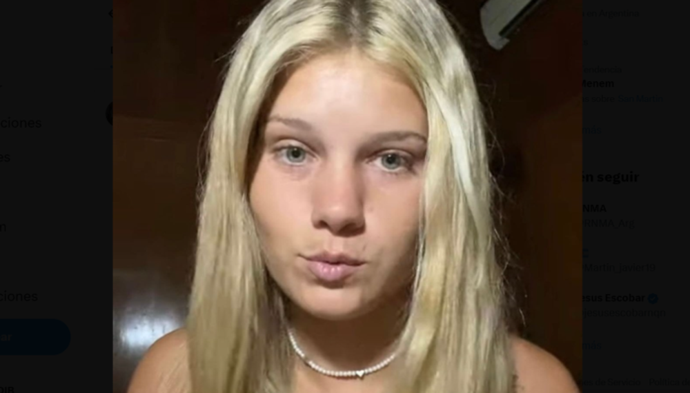 La influencer Felicitas Alvite, conocida como “La Toretto” de La Plata.