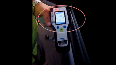 imprudencia en la ruta nacional 9: dos hombre conducian alcoholizados con menores de edad a bordo