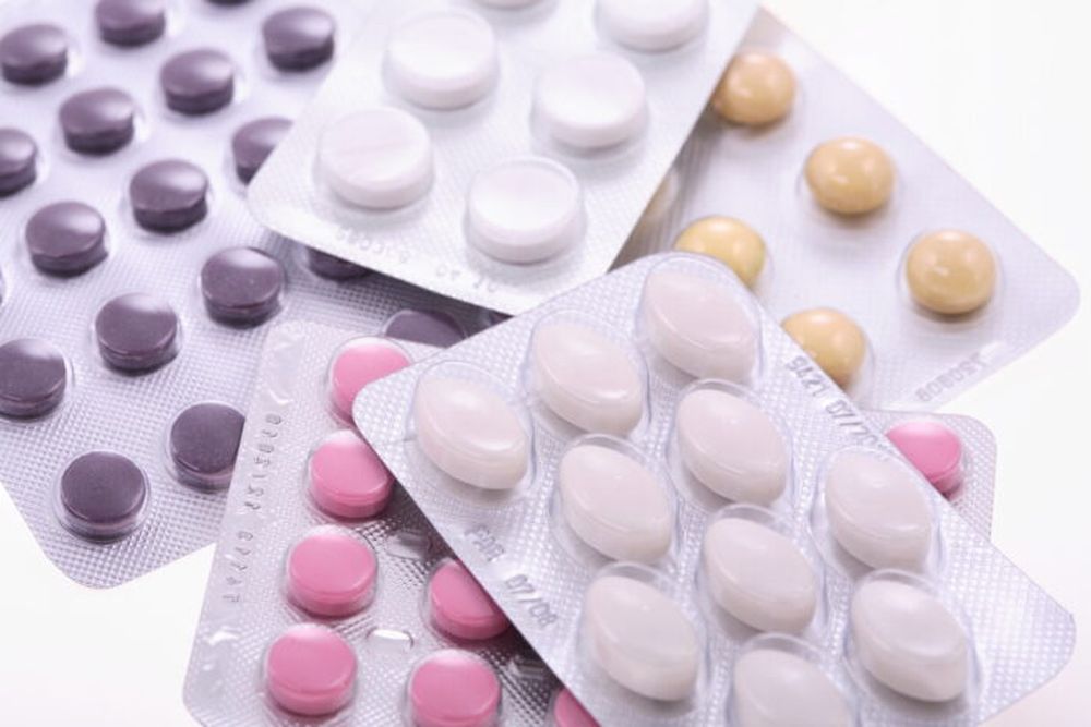 Una serie de medicamentos.