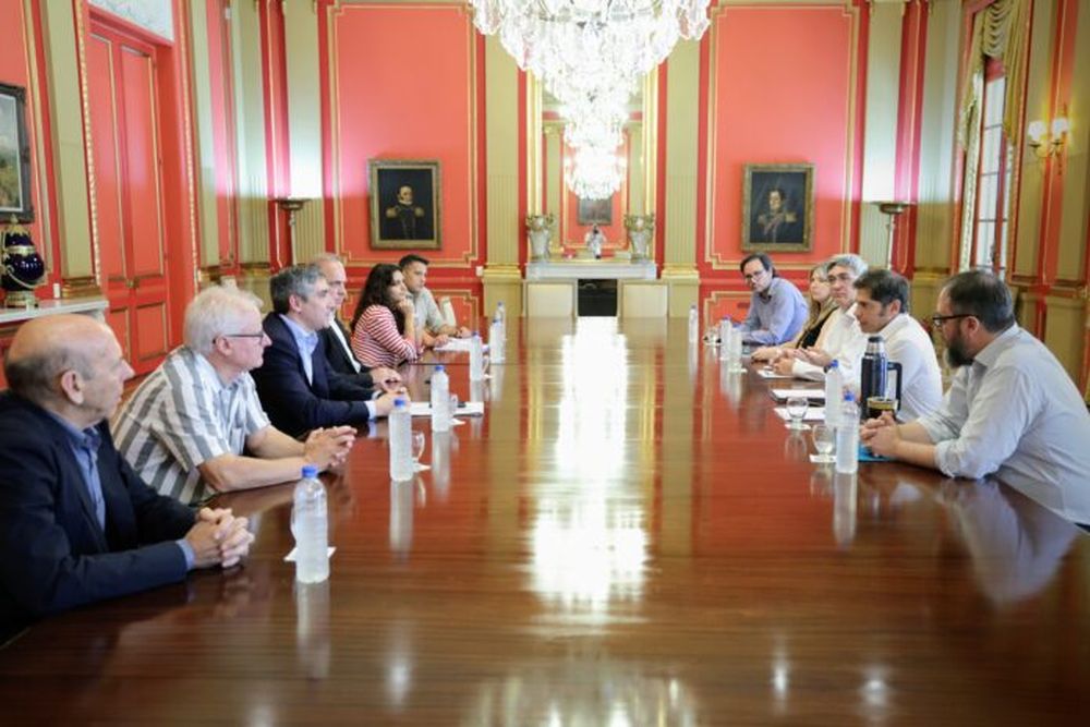 kicillof con empresarios de biocombustible