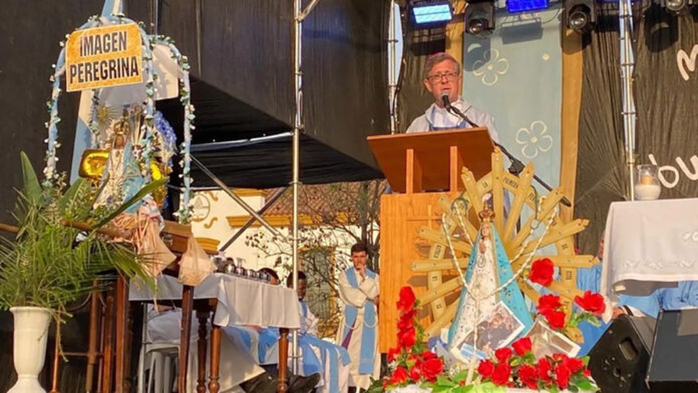 El arzobispo de Buenos Aires, monseñor Jorge García Cuerva. - AICA -