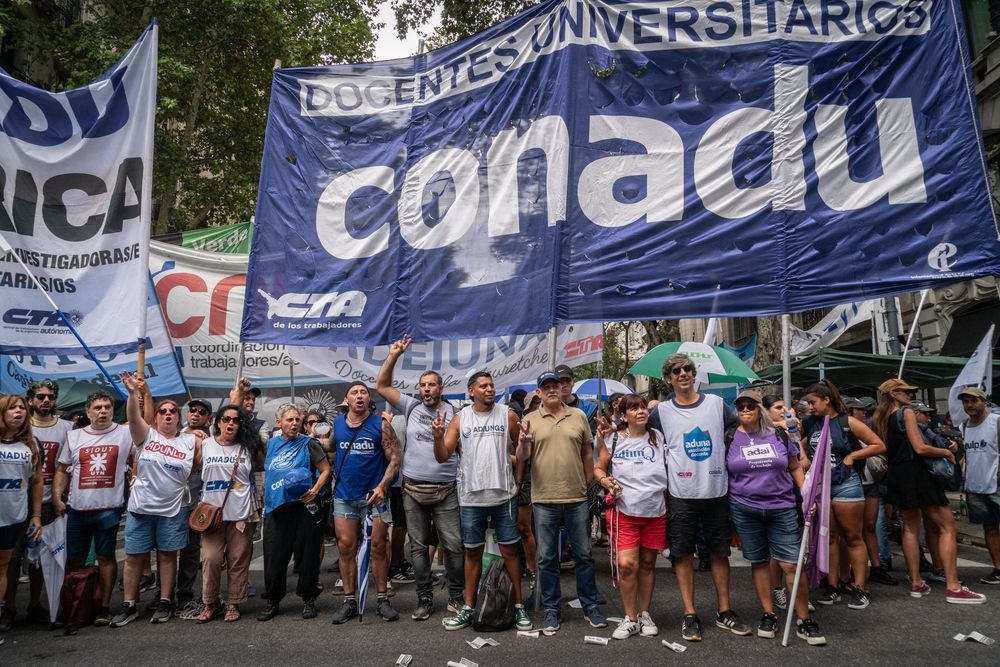 CONADU marcha