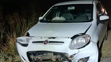 Uno de los vehículos involucrados en la tragedia sobre la ruta 88.