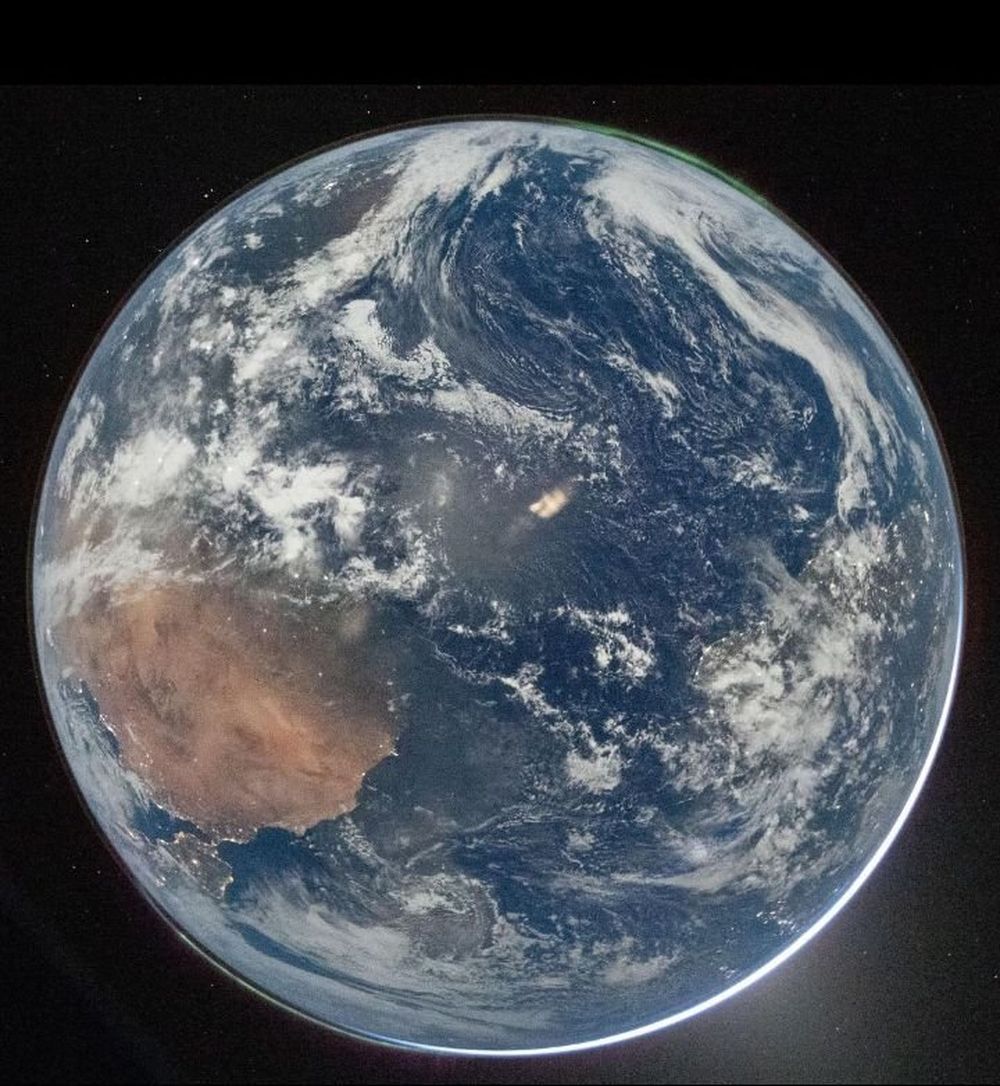 La tierra, vista desde el espacio.&nbsp;