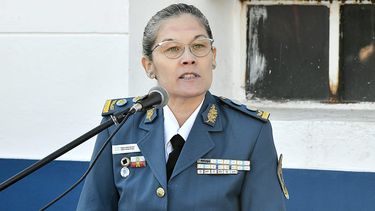 La Inspectora Mayor Vanesa Bruschi, flamante directora del penal de Mercedes.