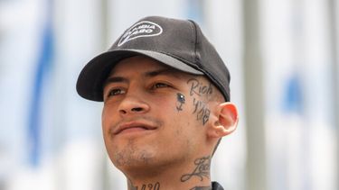 El cantante L-Gante.