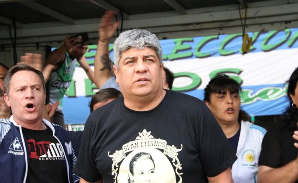 El secretario adjunto de Camioneros, Pablo Moyano.