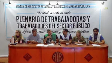La conducción de ATE anuncia el paro del 30 de abril. (ate.org.ar)