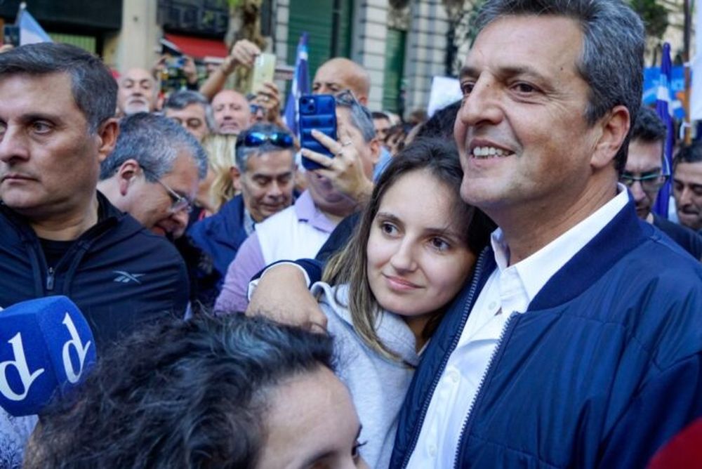 El jefe de Frente Renovador, Sergio Massa.