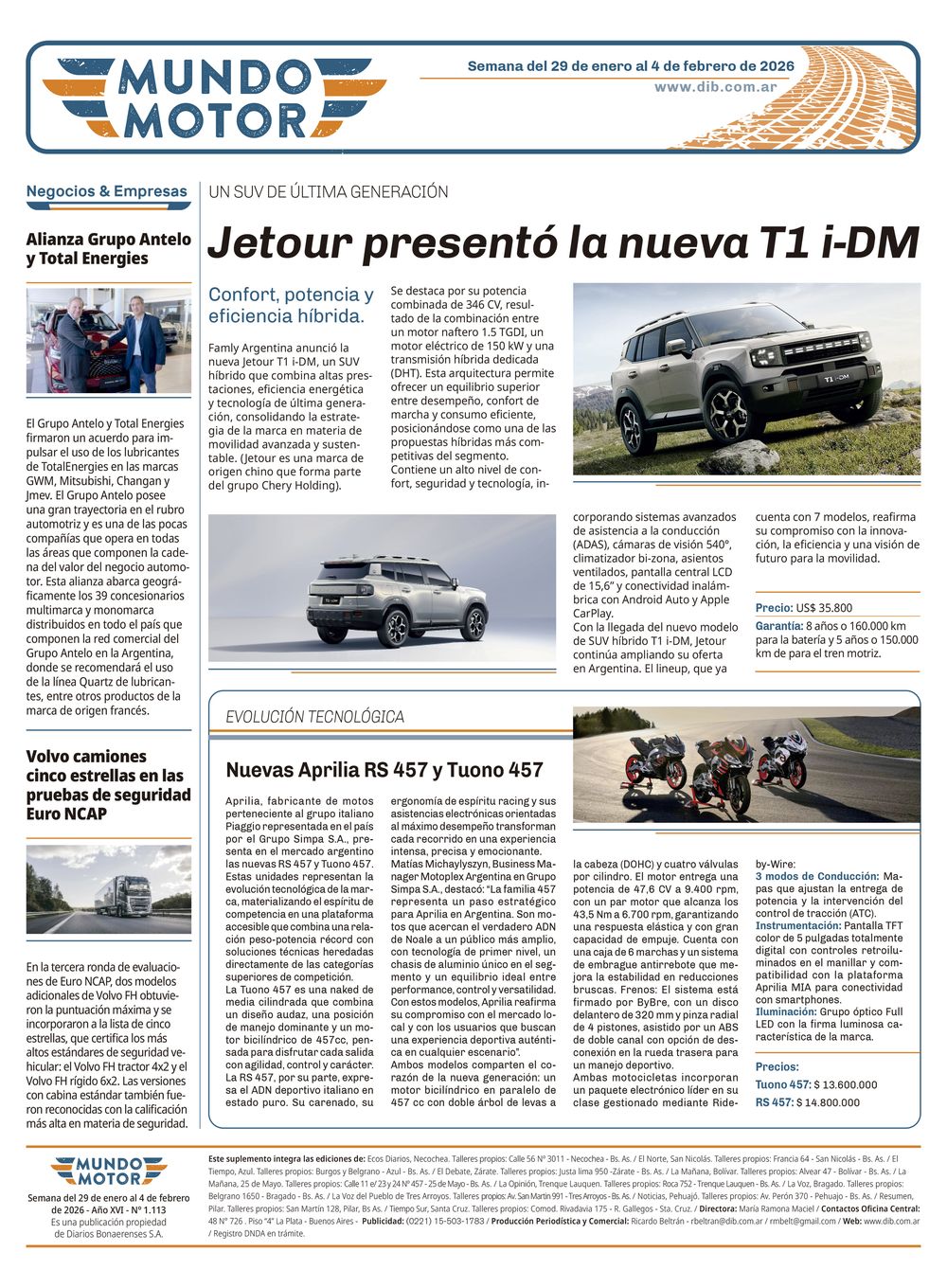 Tapa Mundo Motor 1113