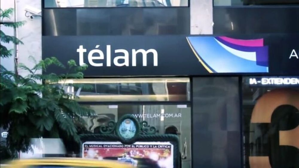 La agencia de noticias Télam dejó de funcionar.