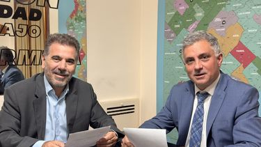 Cristian Ritondo y Sebastián Pareja.&nbsp;