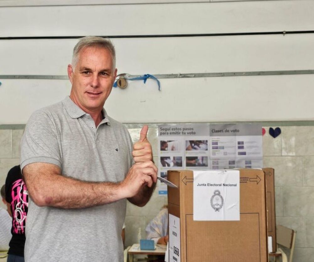 Leandro Ugartemendia fue candidato a intendente de Morón.