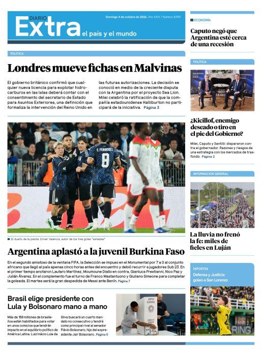 Edición impresa 4/10/2026