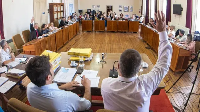 El Concejo Deliberante de Azul.