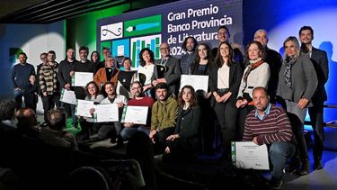 Los ganadores del Gran Premio de LIteratura Banco Provincia 2024.