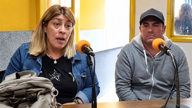 Karina y Jorge, los dueños de la carnicería clausurada en General Madariaga por el brote de triquinosis.