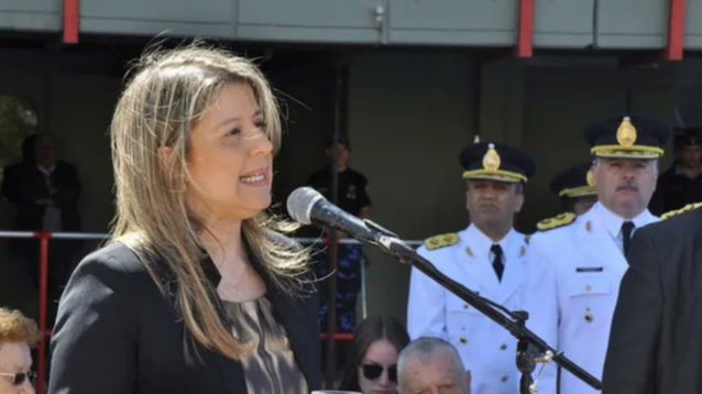 La flamante Secretaria de Seguridad, Alejandra Monteoliva.