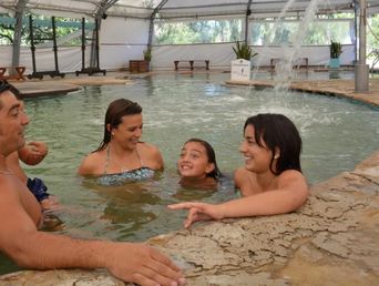 Las termas están de temporada todo el año.