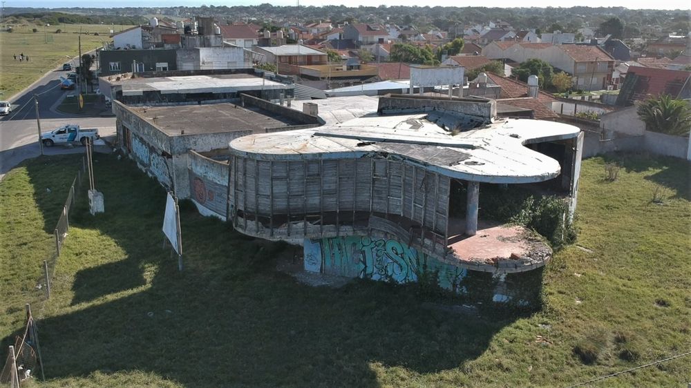El Parador Ariston quedó abandonado desde 1993.