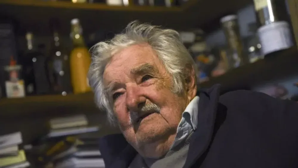 El expresidente uruguayo “Pepe” Mujica en la entrevista que concedió a la AFP.