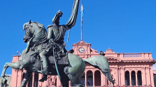 La Casa Rosada, en Buenos Aires. (Agencia DIB)