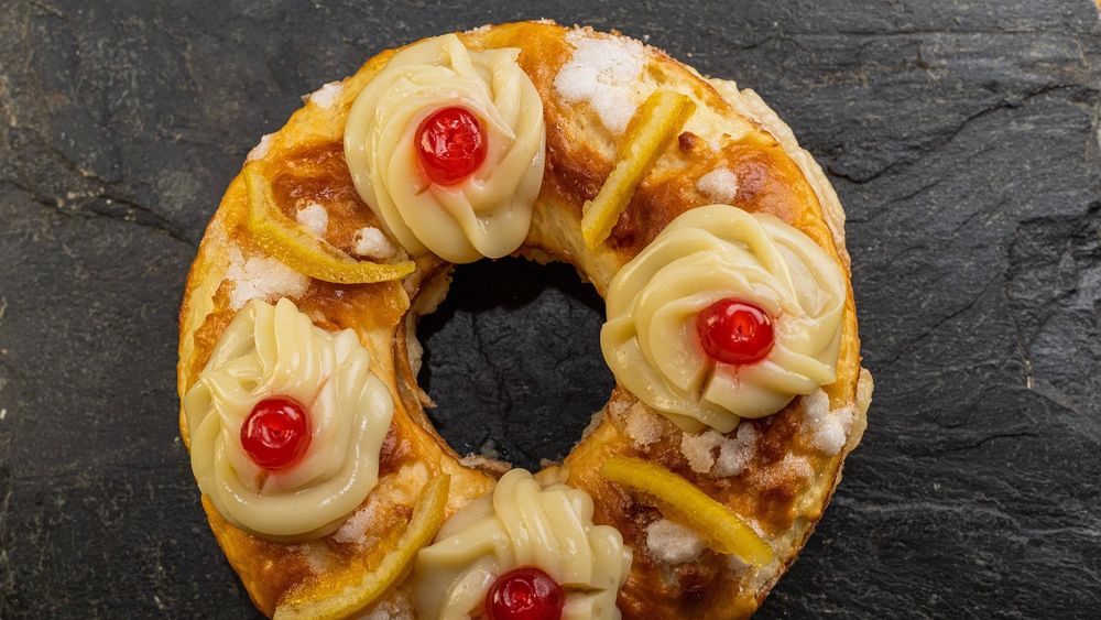 Una tradicional Rosca de Pascua. Una tradicional Rosca de Pascua.