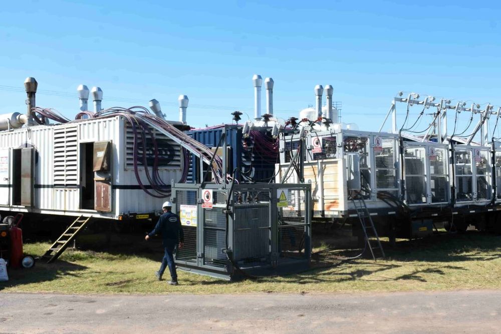 Los generadores eléctricos.&nbsp;