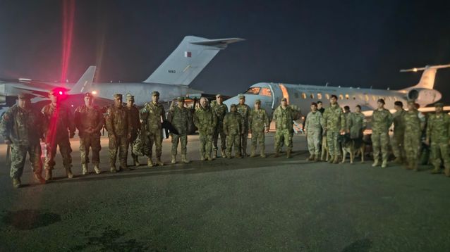 Los rescatistas militares argentinos ya están en Venezuela para paliar los efectos de los terremotos.