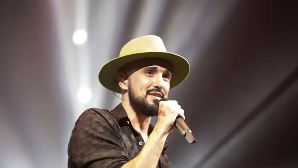 El cantante Abel Pintos.