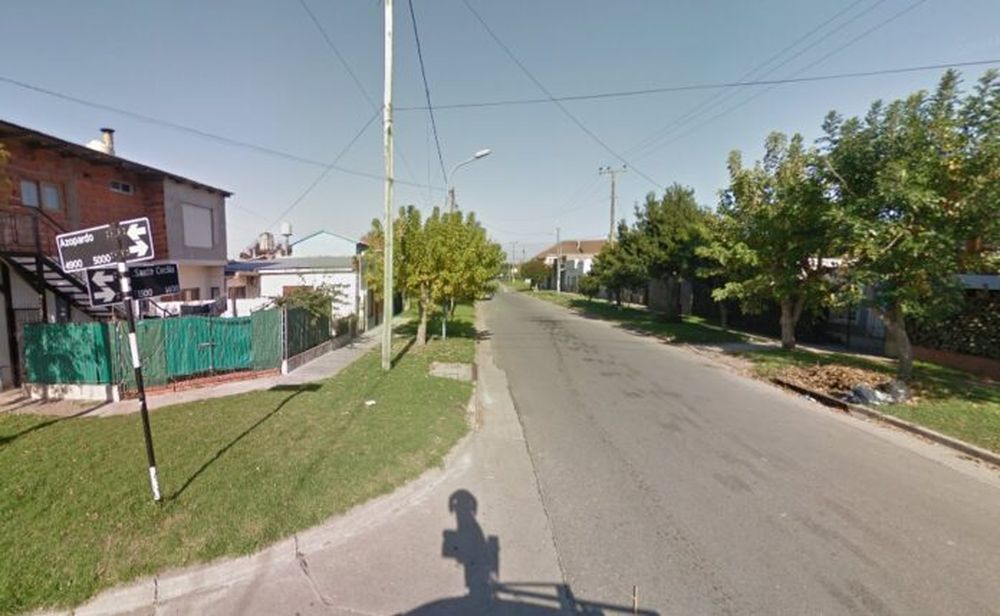 El accidente ocurrió en el barrio Las Avenidas.