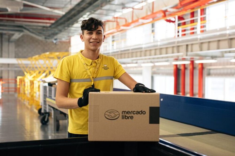 Mercado Libre, empresa dedicada al comercio electrónico.