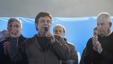 El intendente de La Matanza, Fernando Espinoza.