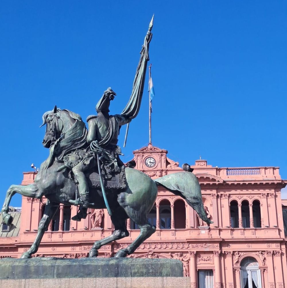 La Casa Rosada, en Buenos Aires. (Agencia DIB)