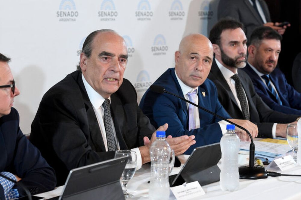 El ministro del Interior, Guillermo Francos.